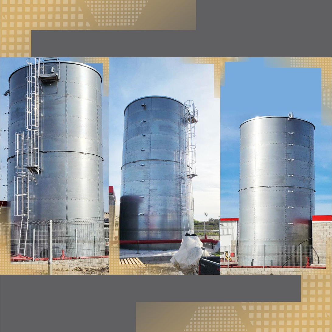 Instalación de tanque FM 325 m³